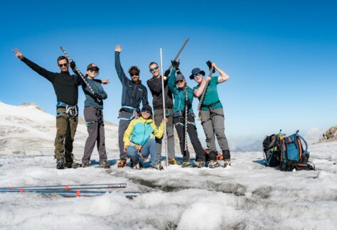 Sciences participatives au glacier du Trient