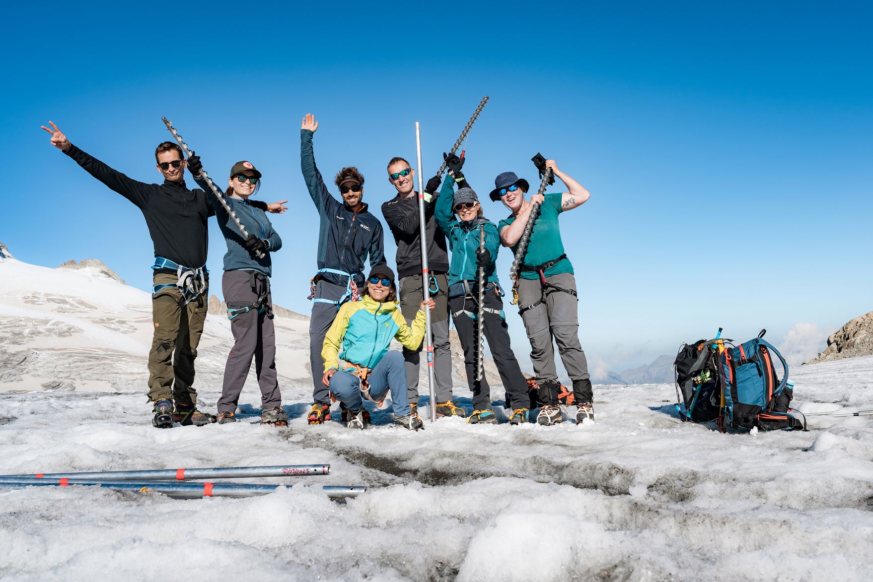 Sciences participatives au glacier du Trient