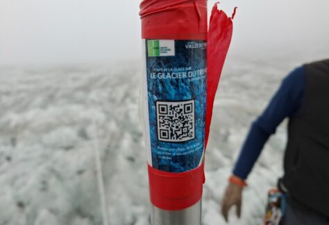 Sciences participatives au glacier du Trient